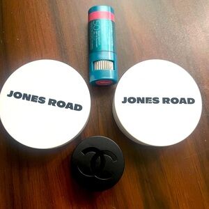 Jones road , color science , chanel lip&cheek vital beige $150 worth